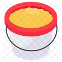Sand Basket Sand Bucket Sand Pail Icon