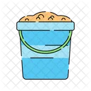 Sand Bucket Bucket Sand Icon