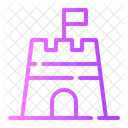 Sand Castle Beach Holidays Icon