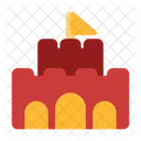Beach Flag Simple Icon