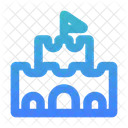 Beach Flag Simple Icon