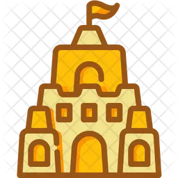 Sand Castle  Icon