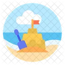 Sand Castle  Icon