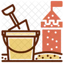 Beach Sand Castle Icon