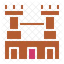 Castle Summer Beach Icon