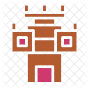Castle Summer Beach Icon