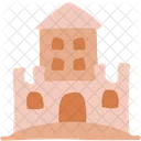 Sand Castle Castle Beach Icon