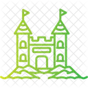Sand Castle Castle Fantasy Icon