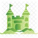 Sand Castle Castle Fantasy Icon