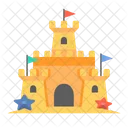 Sand Castle Vacation Icon