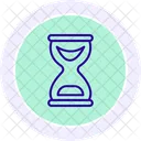 Sand Clock Hourglass Time Icon