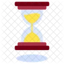 Sand Glass Hourglass Deadline Icon