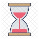 Sand Glass Time Clock Icon