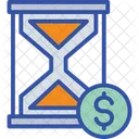 Currency Dollar Glass Icon