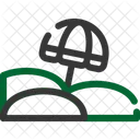 Sand Beach Granules Icon