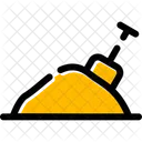 Sand Beach Granules Icon