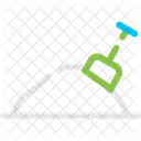 Sand Beach Granules Icon