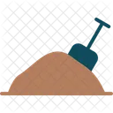 Sand Beach Granules Icon