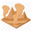 Sand Storm Desert Wind Icon