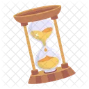 크로노미터 계란 타이머 모래 타이머 아이콘