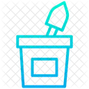 Sand Toy Sand Equipment Bucket Icon