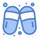 Sandal Slippers Flipflop Icône