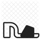 Sandal High Contrast Icon