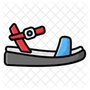 Sandal Footwear Ladies Sandals Icon
