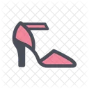 Sandalen Absatz Schuhe Symbol