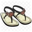 Calzado Icono Estilo Plano Icono