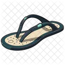 Calzado Icono Estilo Plano Icono