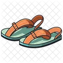 Calzado Icono Estilo Plano Icono