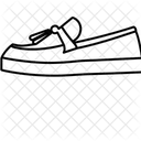 Calzado Icono Estilo De Linea Icono