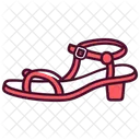 Calzado Icono Estilo Plano Icono