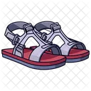 Calzado Icono Estilo Plano Icono
