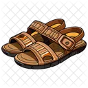 Sandálias Huarache Marrom  Ícone