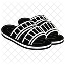 Sandálias Huarache Pretas  Ícone