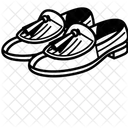 Calzado Icono Estilo De Linea Icono