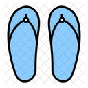 Sandals Footwear Beach Sandals Icon