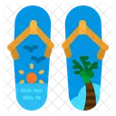 Sandals Flip Flops Icon