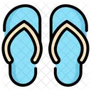 Sandals Flip Flops Slipper Icon
