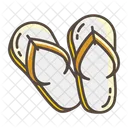 Sandals Slippers Footwear Icon