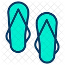 Sandals Slippers Flipflop Icon