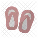 Sandals Slippers Footwear Icon