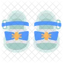 Sandals Shoes Slippers Icon