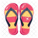 Sandals Flip Flops Footwear Icon