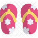 Sandals Summer Flip Flops Icon