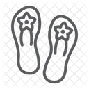 Sandals Footwear Shoes Icon