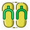 Sandal Beach Flip Flops Icon