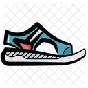 Sandals Footwear Slippers Icon